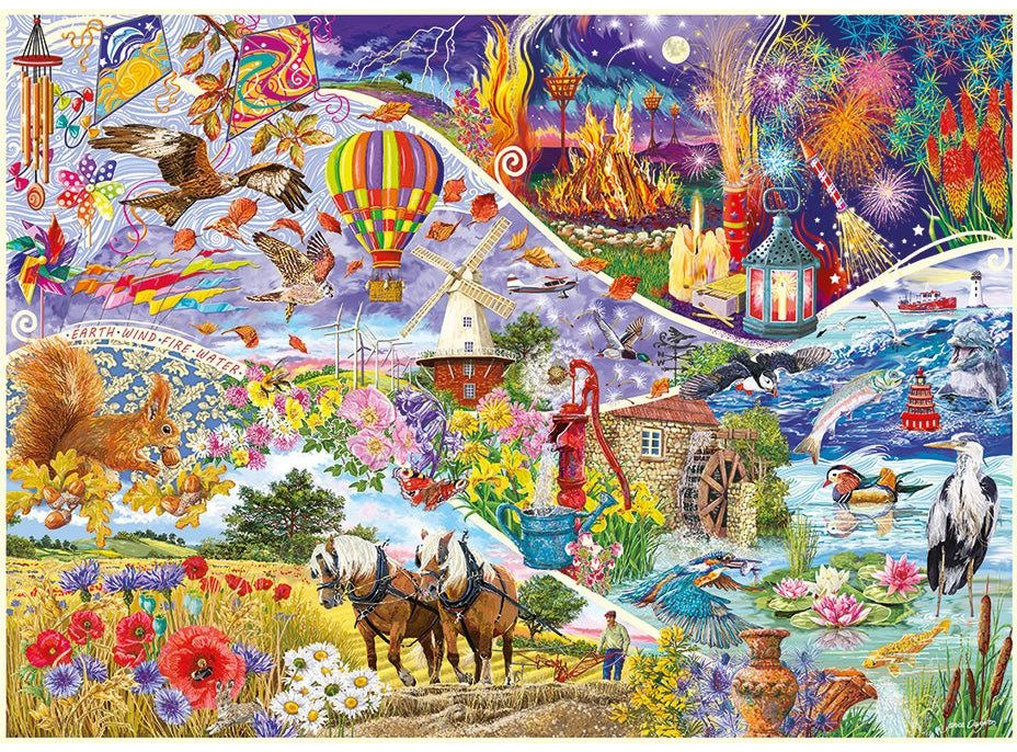 GIBSONS Puzzle Elementárne 1000 dielikov