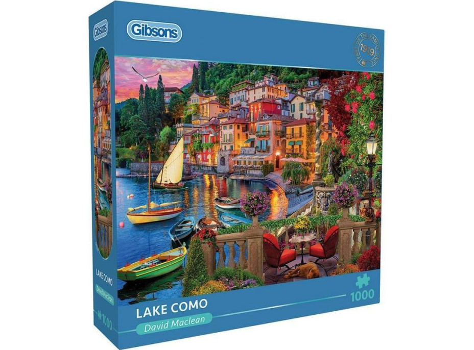 GIBSONS Puzzle Komské jazero 1000 dielikov
