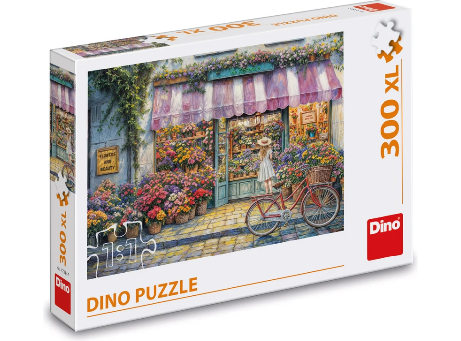 DINO Puzzle Kvetinárstvo 300 XL dielikov