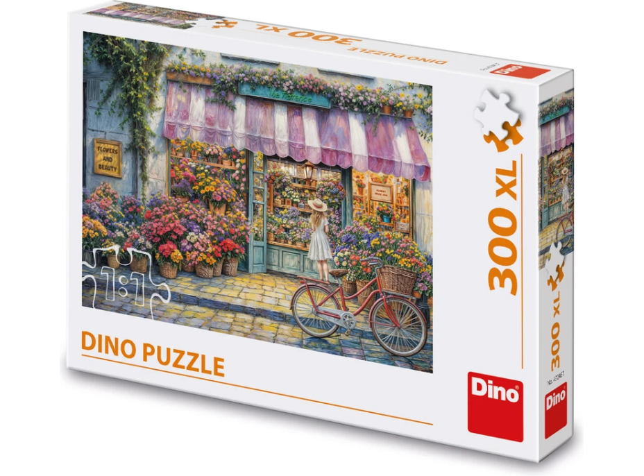 DINO Puzzle Kvetinárstvo 300 XL dielikov