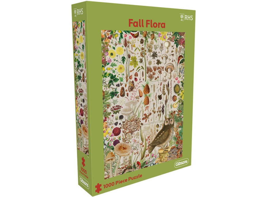 GIBSONS Puzzle Jesenná flóra 1000 dielikov
