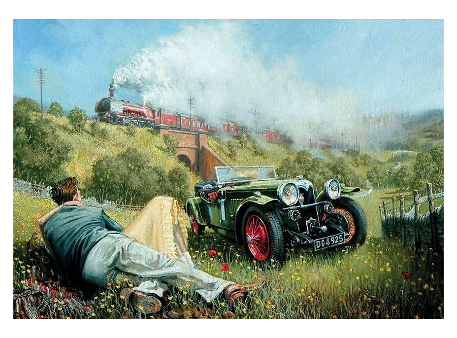 GIBSONS Puzzle Láska na vidieku 500 dielikov