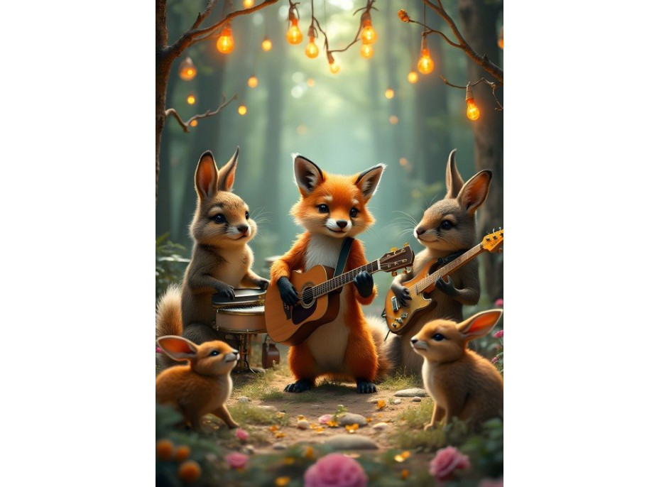 BLUEBIRD Puzzle Lesný koncert 300 dielikov