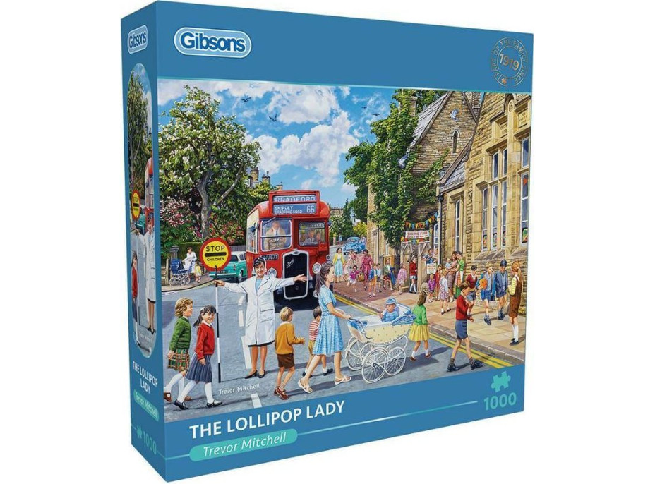 GIBSONS Puzzle Dáma so značkou 1000 dielikov