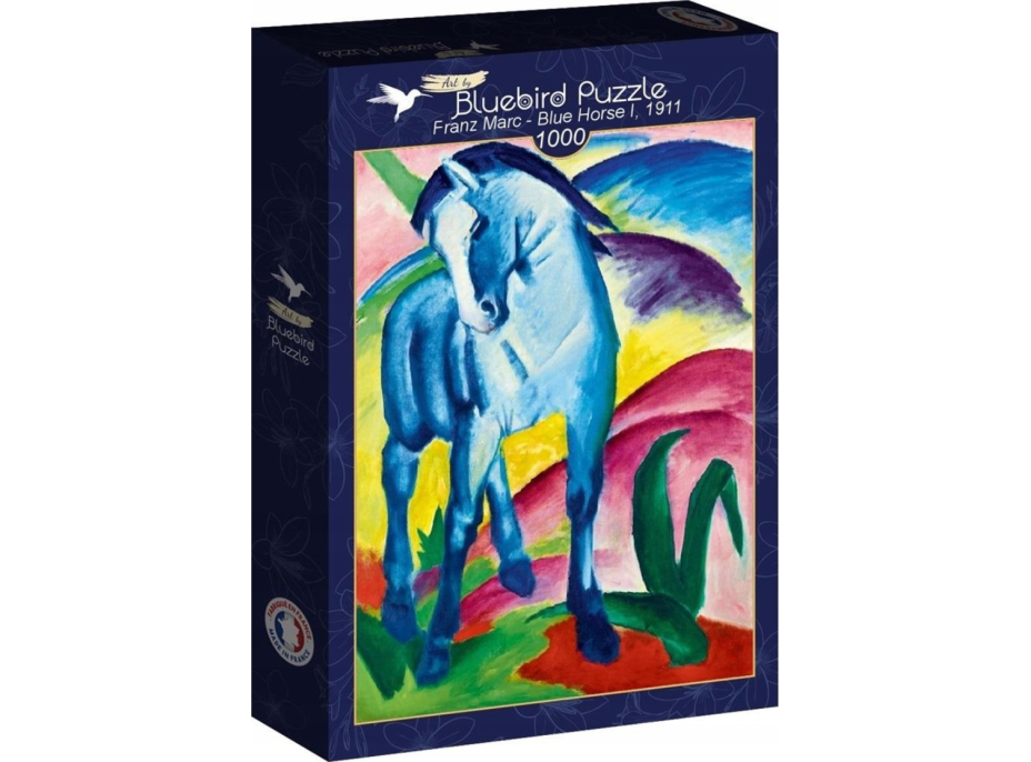 BLUEBIRD Puzzle Modrý kôň 1000 dielikov