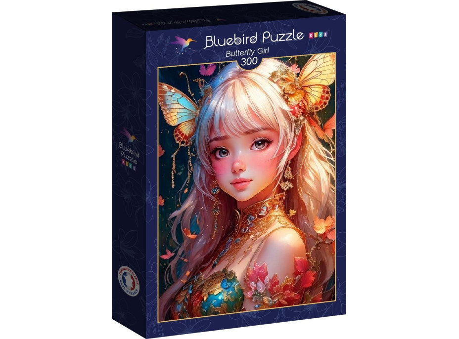 BLUEBIRD Puzzle Motýlie dievča 300 dielikov