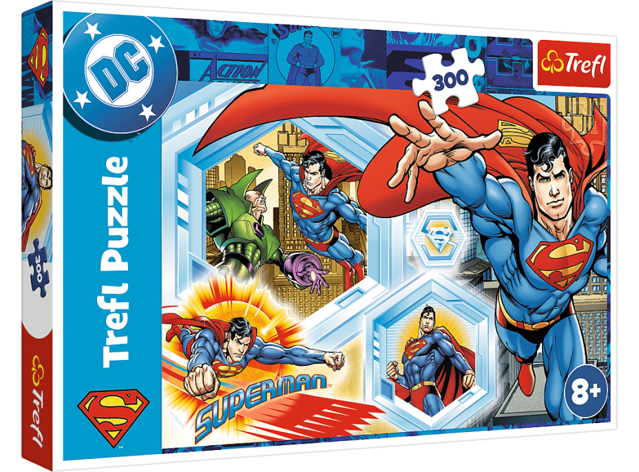 TREFL Puzzle Nezničiteľný Superman 300 dielikov