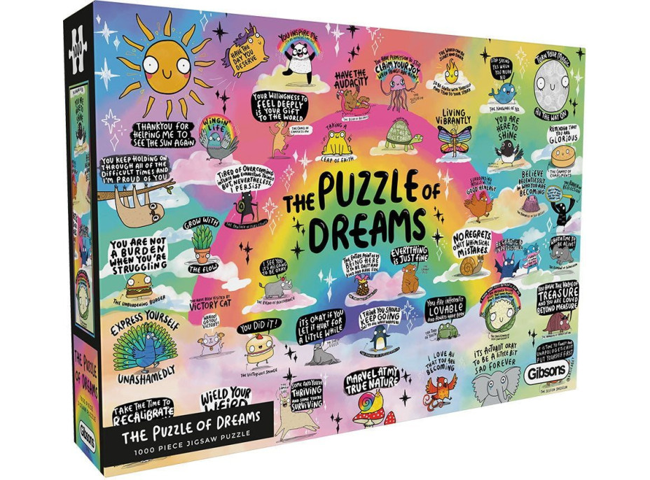 GIBSONS Puzzle Puzzle snov 1000 dielikov