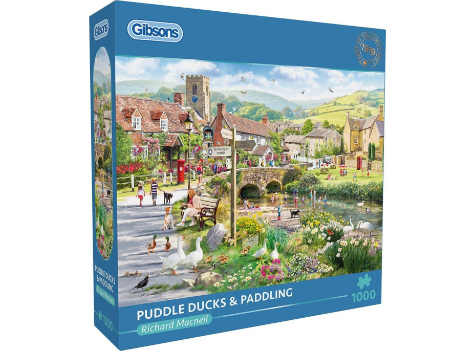 GIBSONS Puzzle Ľudia pri potoku 1000 dielikov