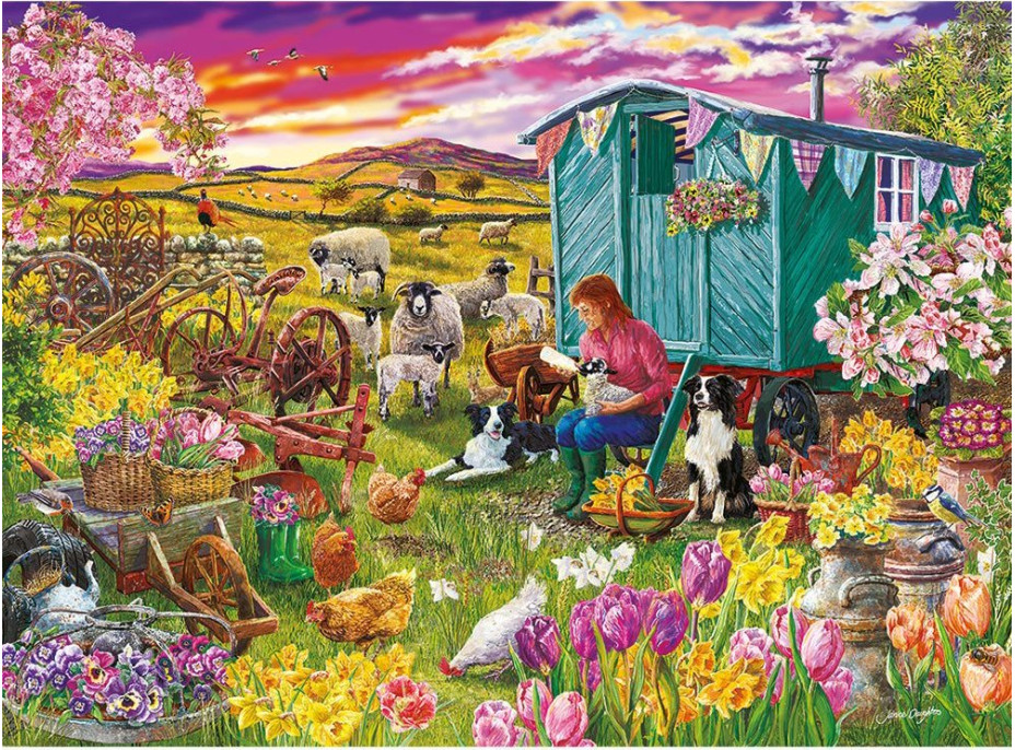 GIBSONS Puzzle Pastierske potešenie 1000 dielikov