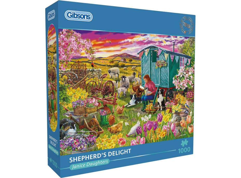 GIBSONS Puzzle Pastierske potešenie 1000 dielikov