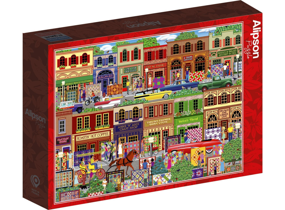 ALIPSON Puzzle Patchwork festival 1000 dielikov