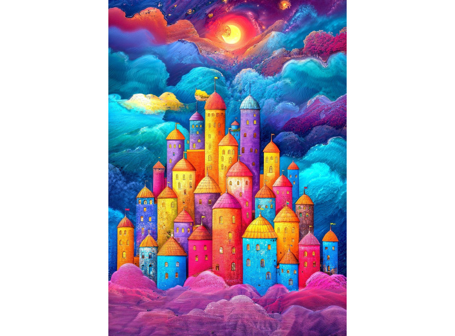 ENJOY Puzzle Pevnosť v oblakoch 1000 dielikov