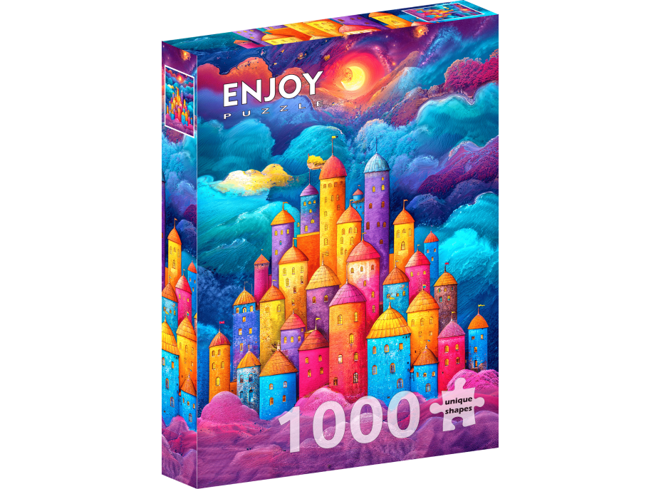 ENJOY Puzzle Pevnosť v oblakoch 1000 dielikov