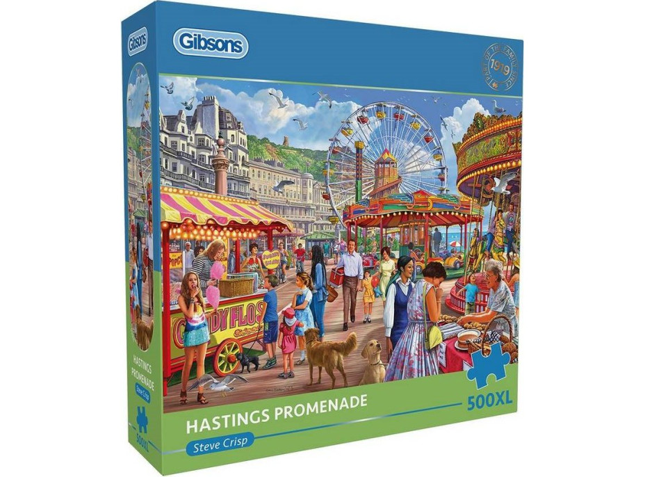 GIBSONS Puzzle Promenáda v Hastings XL 500 dielikov
