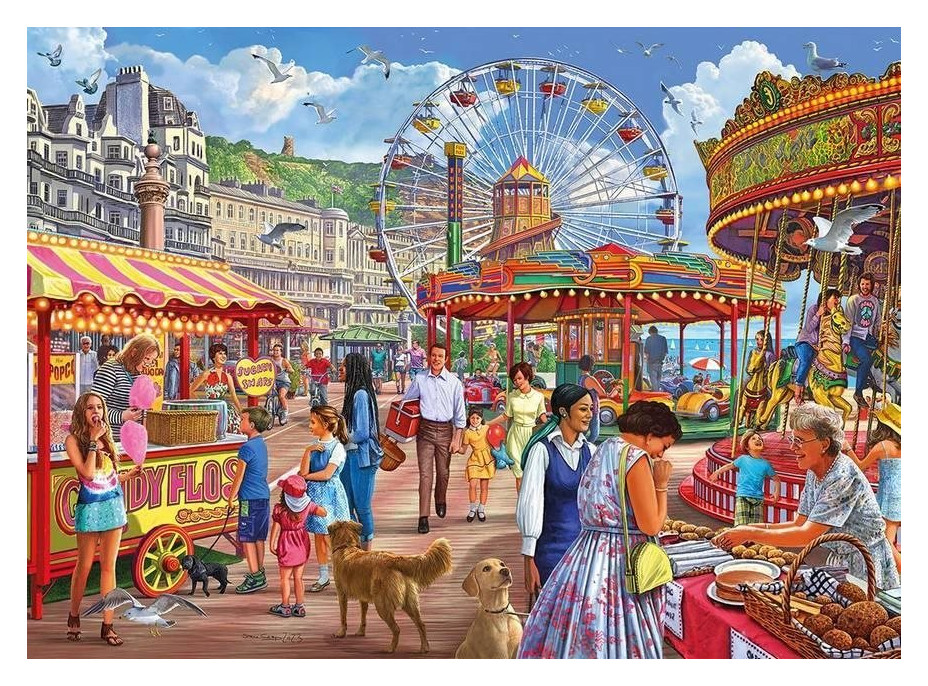 GIBSONS Puzzle Promenáda v Hastings 1000 dielikov