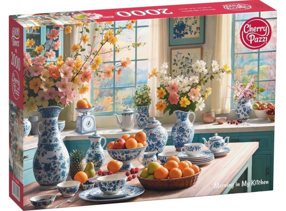 CHERRY PAZZI Puzzle Ráno v mojej kuchyni 2000 dielikov
