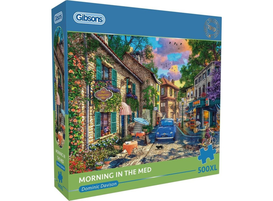 GIBSONS Puzzle Ráno v Stredomorí XL 500 dielikov