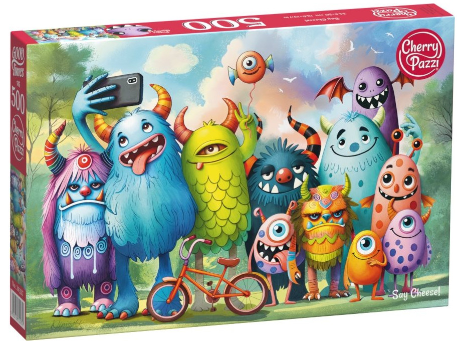 CHERRY PAZZI Puzzle Povedz syr! 500 dielikov