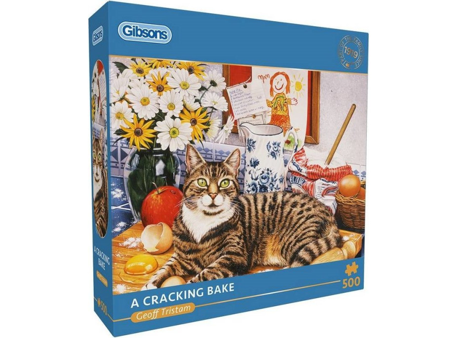 GIBSONS Puzzle Skvelé pečenie 500 dielikov