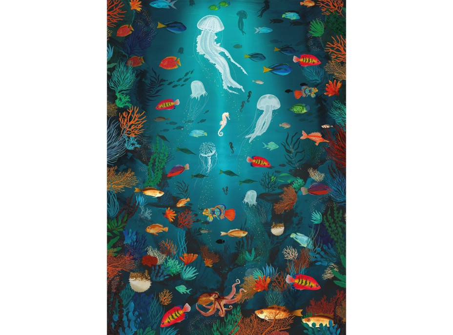 GIBSONS Puzzle The Art File: Podvodný svet 1000 dielikov