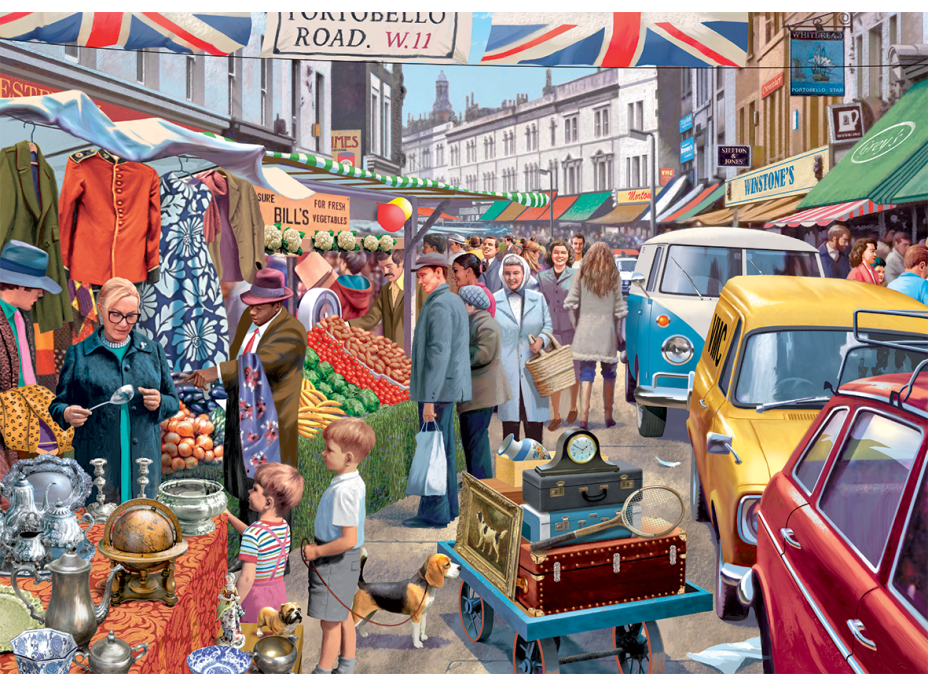 FALCON Puzzle Trh v Portobello 1000 dielikov