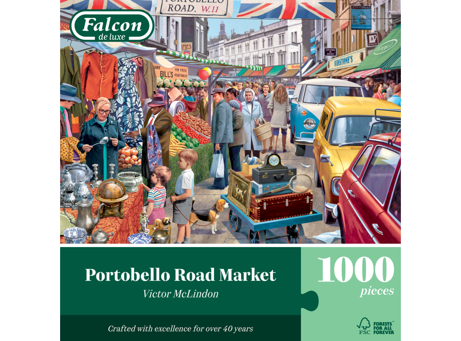 FALCON Puzzle Trh v Portobello 1000 dielikov