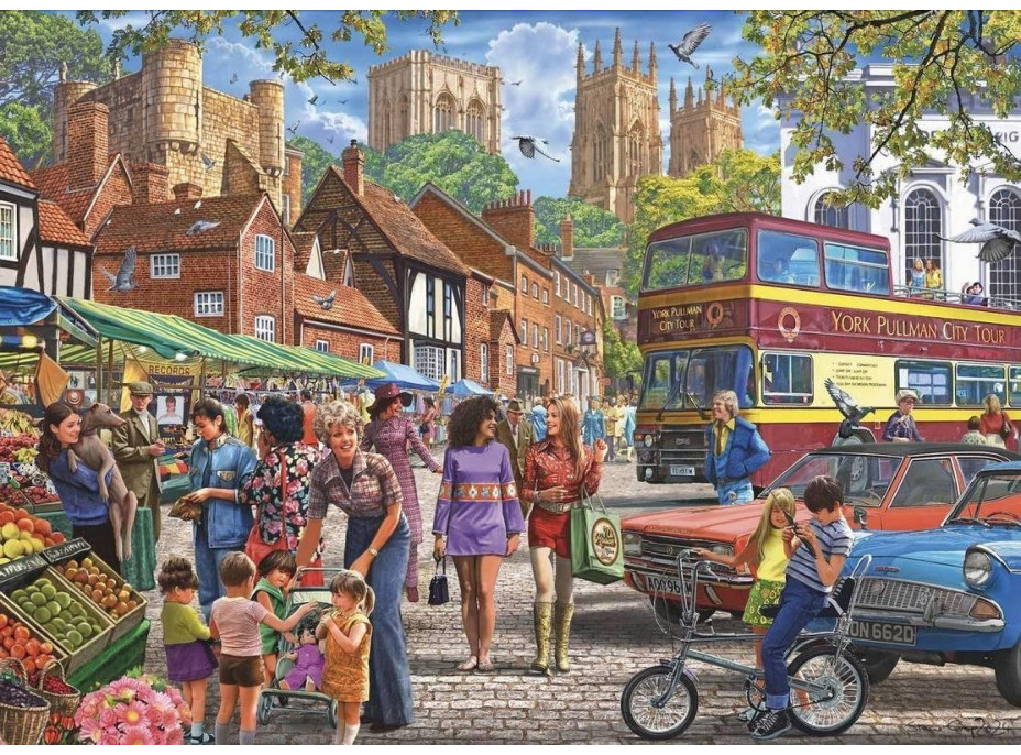 GIBSONS Puzzle Trh v Yorku 1000 dielikov