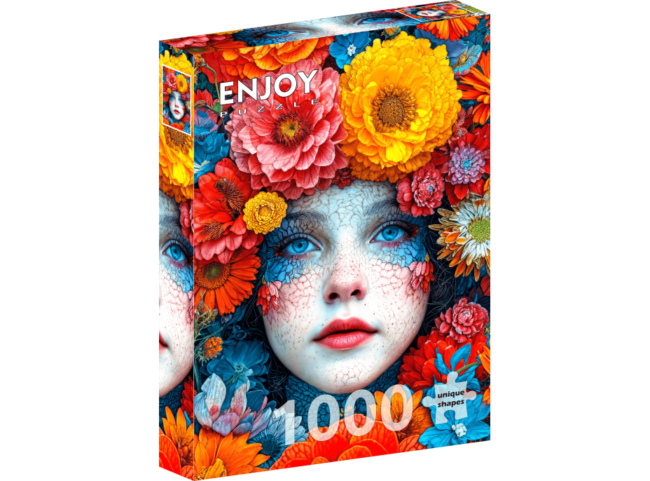 ENJOY Puzzle V obetí kvetov 1000 dielikov