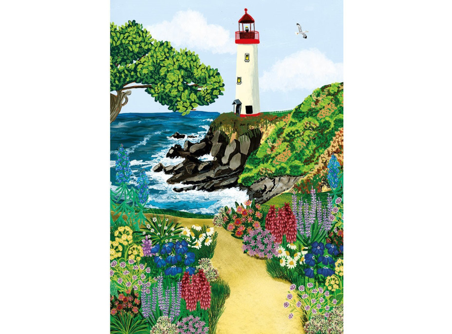 GIBSONS Puzzle Volanie pobrežia 3x500 dielikov