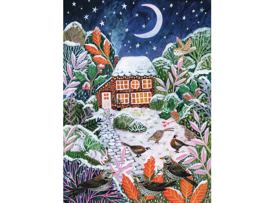 GIBSONS Puzzle Mrazivá fauna 3x500 dielikov