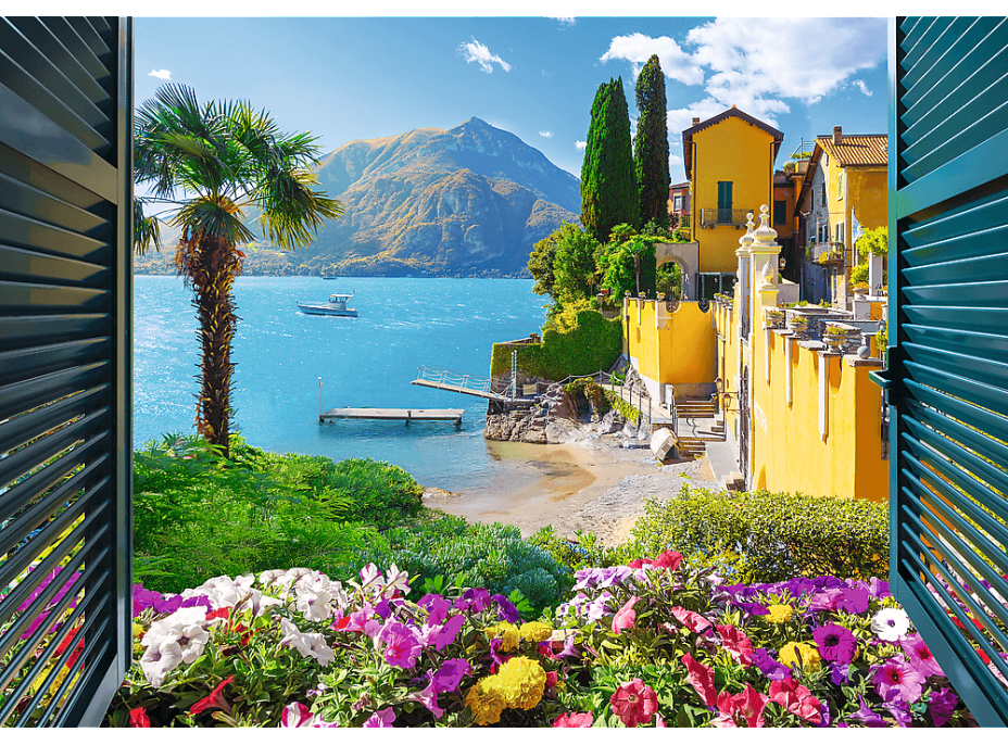 TREFL Puzzle Výhľad na Komské jazero 1000 dielikov