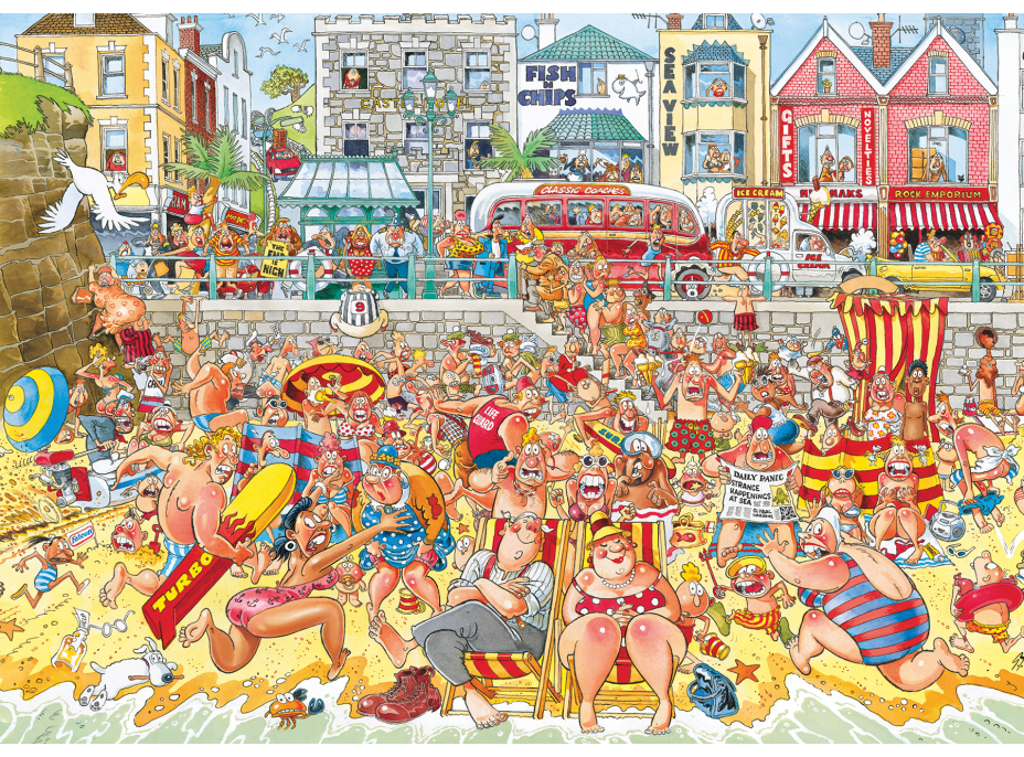 JUMBO Puzzle WASGIJ 8: Príliv 1000 dielikov