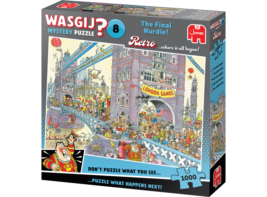 JUMBO Puzzle WASGIJ Mystery 8: Posledná prekážka 1000 dielikov