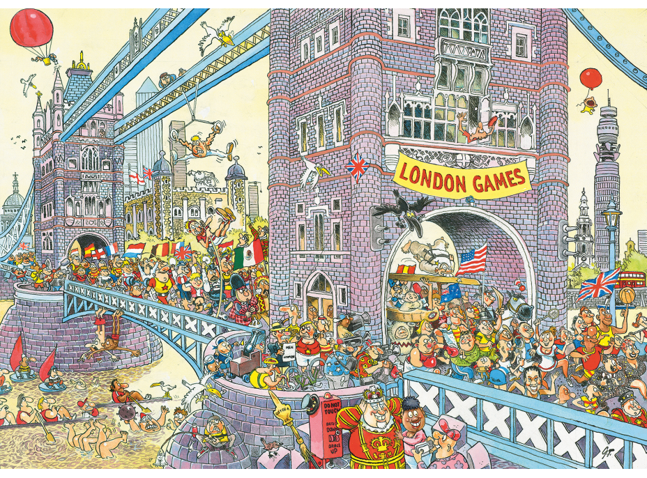 JUMBO Puzzle WASGIJ Mystery 8: Posledná prekážka 1000 dielikov