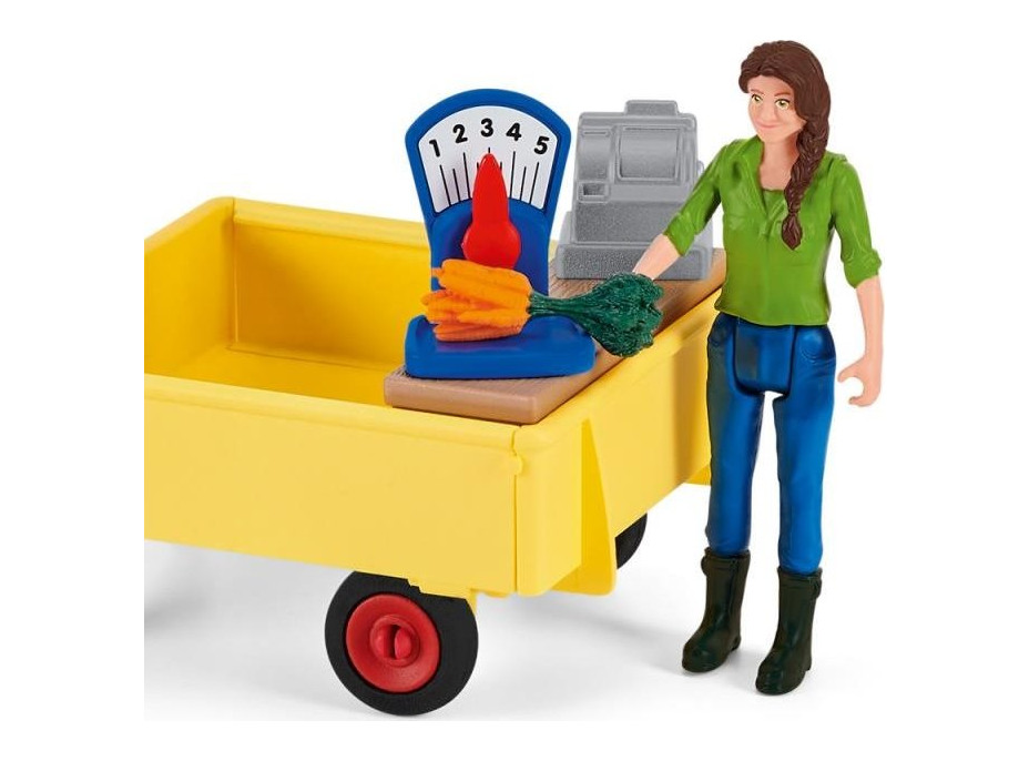 SCHLEICH Farm World® 42528 Mobilný farmársky stánok