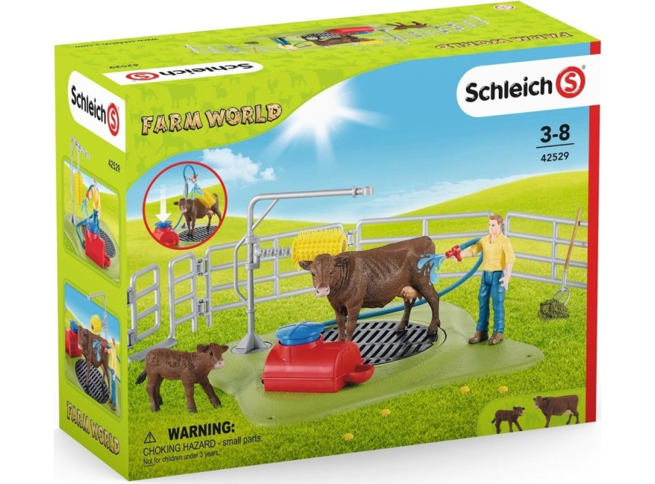 SCHLEICH Farm World® 42529 Umývací kútik pre dobytok