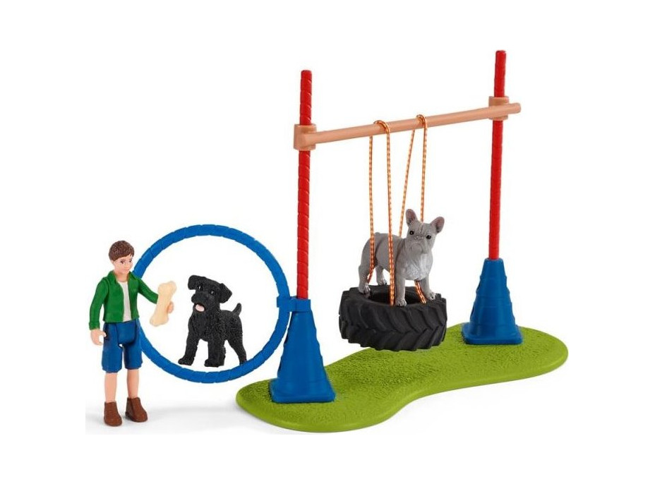 SCHLEICH Farm World® 42536 Preliezačka pre psov