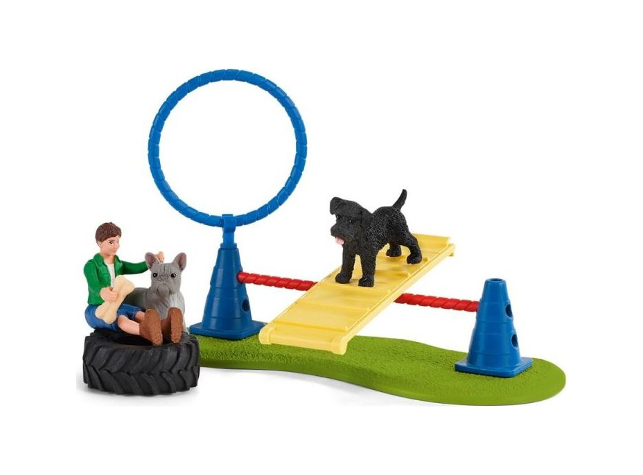 SCHLEICH Farm World® 42536 Preliezačka pre psov