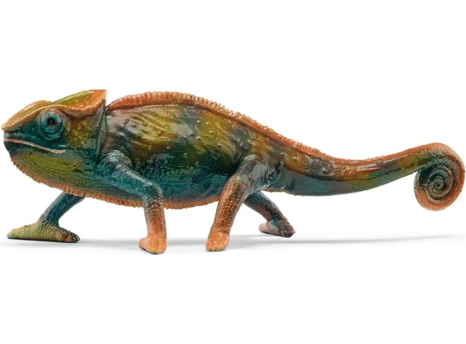 SCHLEICH Wild Life® 14858 Chameleon meniaci farbu