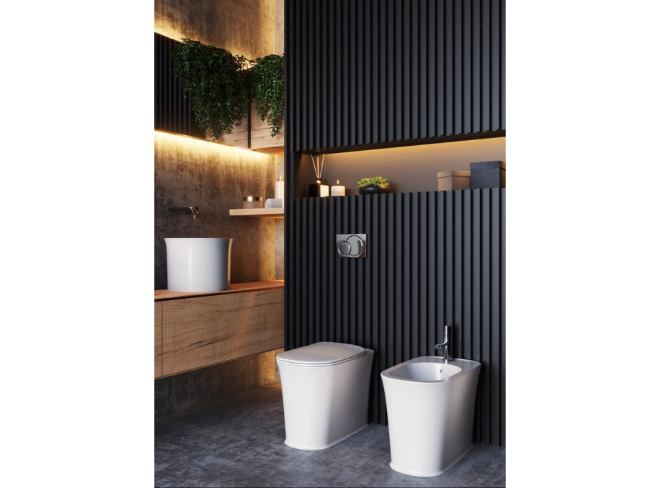 Kerasan THE NEW YORKER bidet stojaci 36, 5x60cm, biela 562001