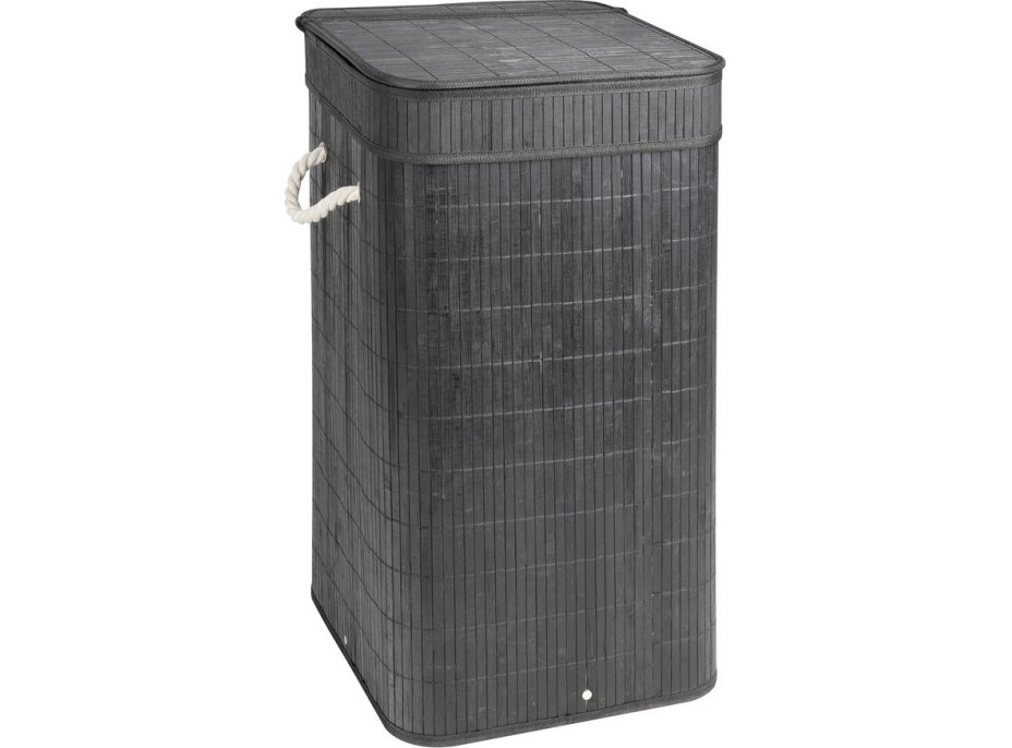 Gedy TATAMI kôš na bielizeň 35, 5x63x35, 5cm, čierna/biela TA3814B