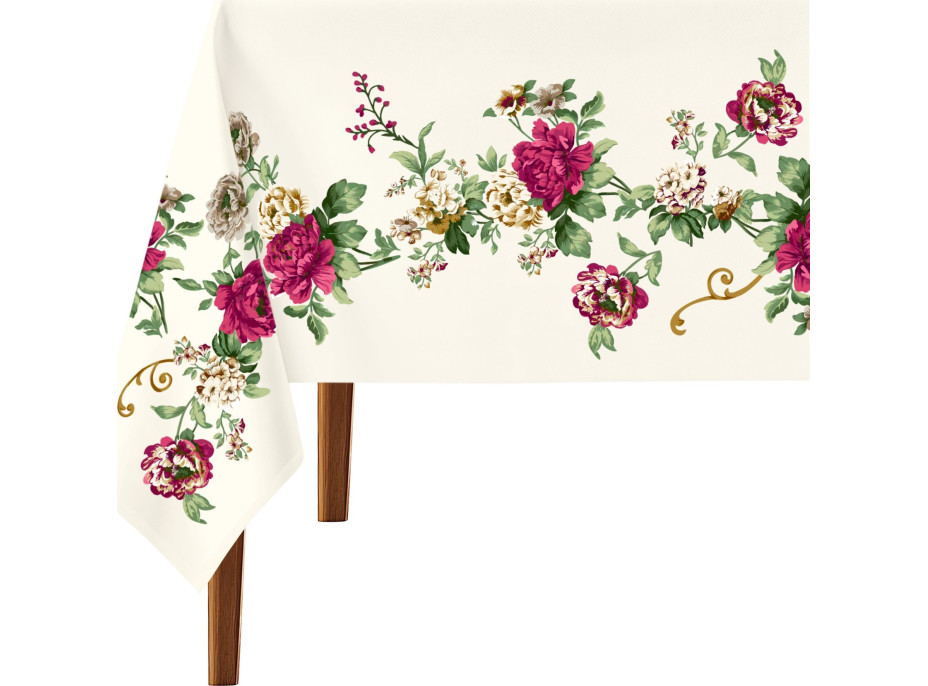 Dekoračný obrus Royal Rose - 140x260 cm