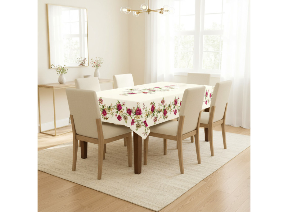 Dekoračný obrus Royal Rose - 140x260 cm