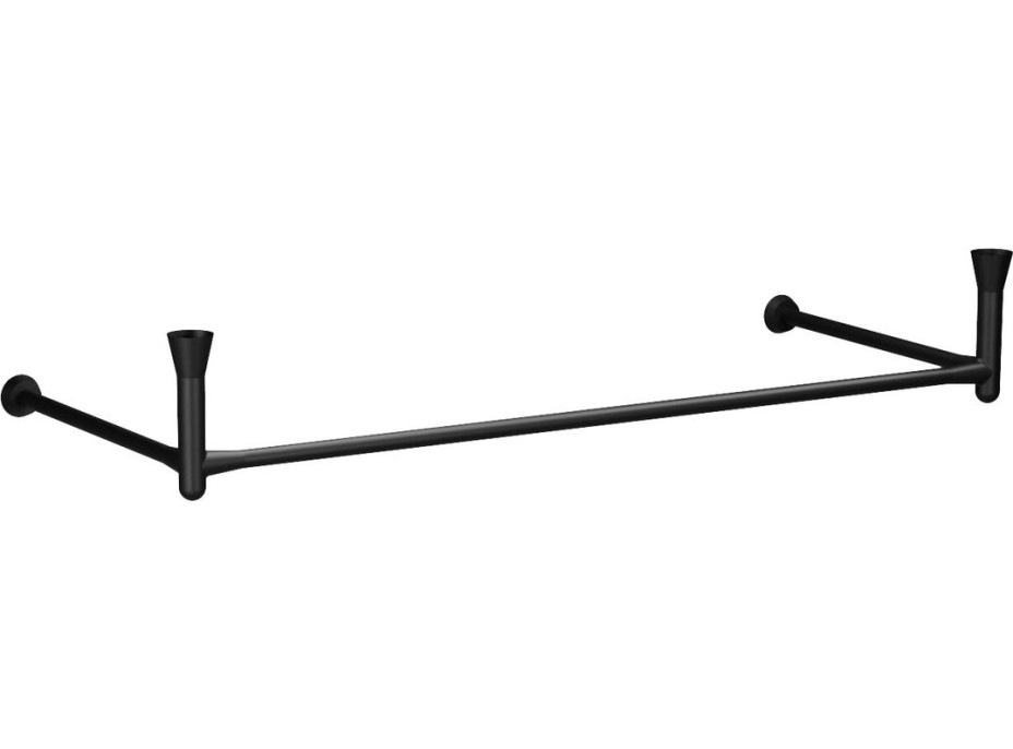 Kerasan THE NEW YORKER závesná konštrukcia pre umývadlo 120cm, čierna mat 927431