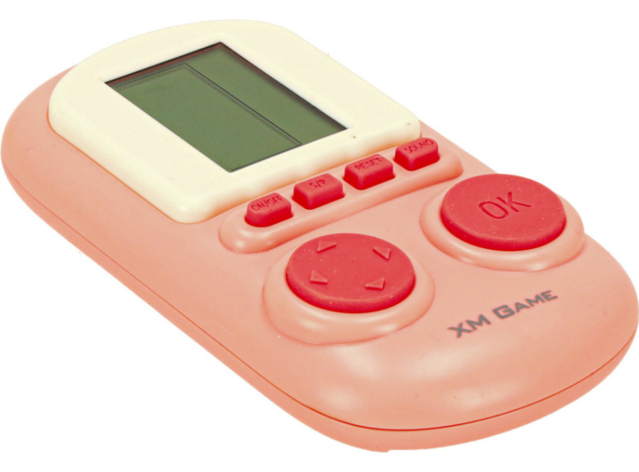 Prenosná elektronická arkádová herná konzola - ružová