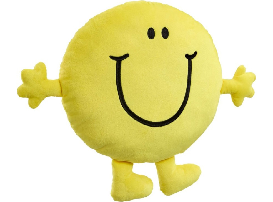 Rainbow Mr. Men Mr. Happy Veľký vankúš