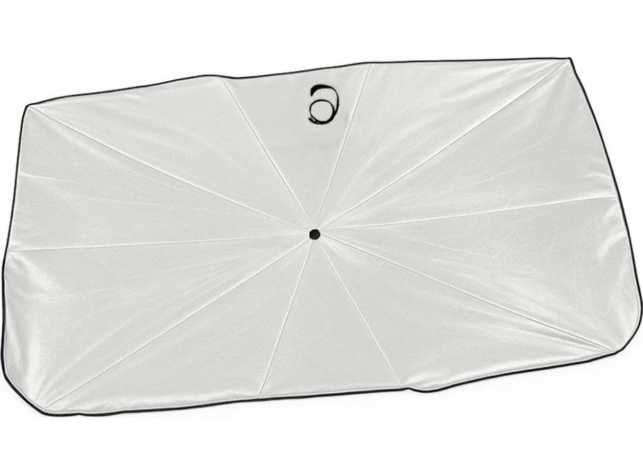 Slnečná clona na čelné sklo auta - dáždnik - 65x110 cm
