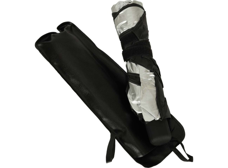 Slnečná clona na čelné sklo auta - dáždnik - 65x110 cm