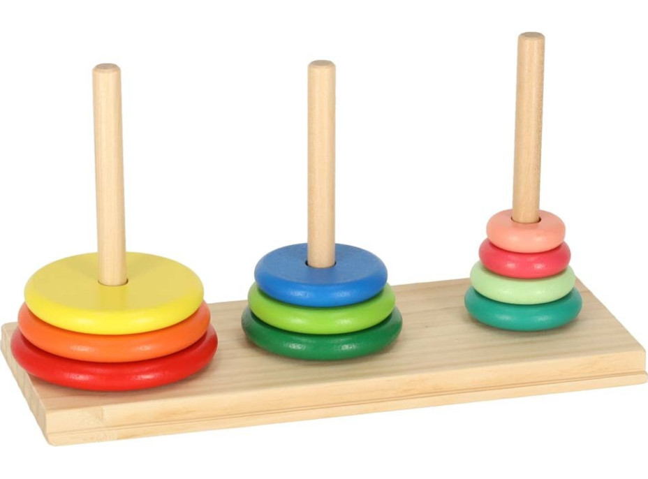 Drevená pyramída - Hanojská veža